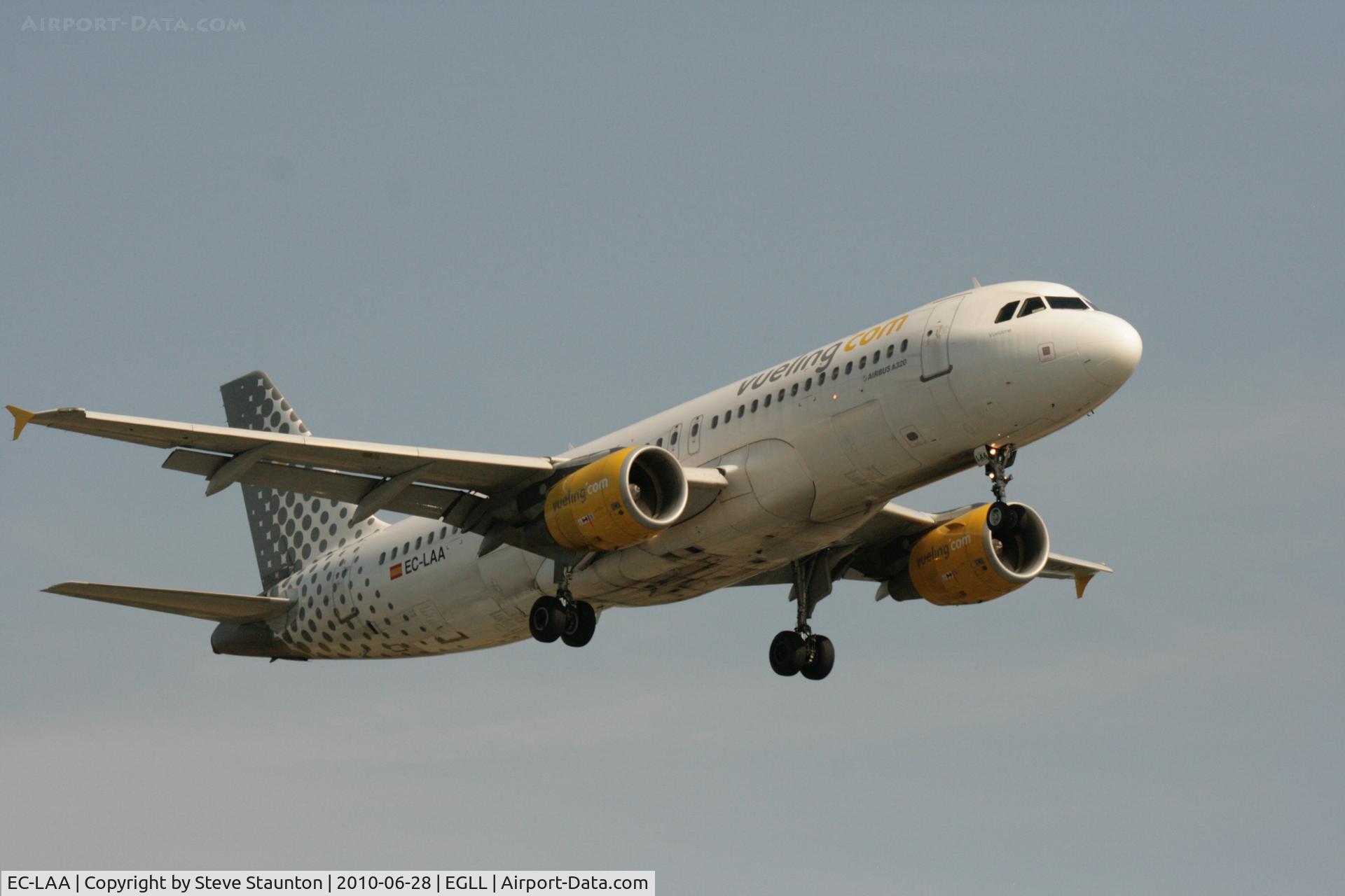 EC-LAA, 2006 Airbus A320-214 C/N 2678, Taken at Heathrow Airport, June 2010