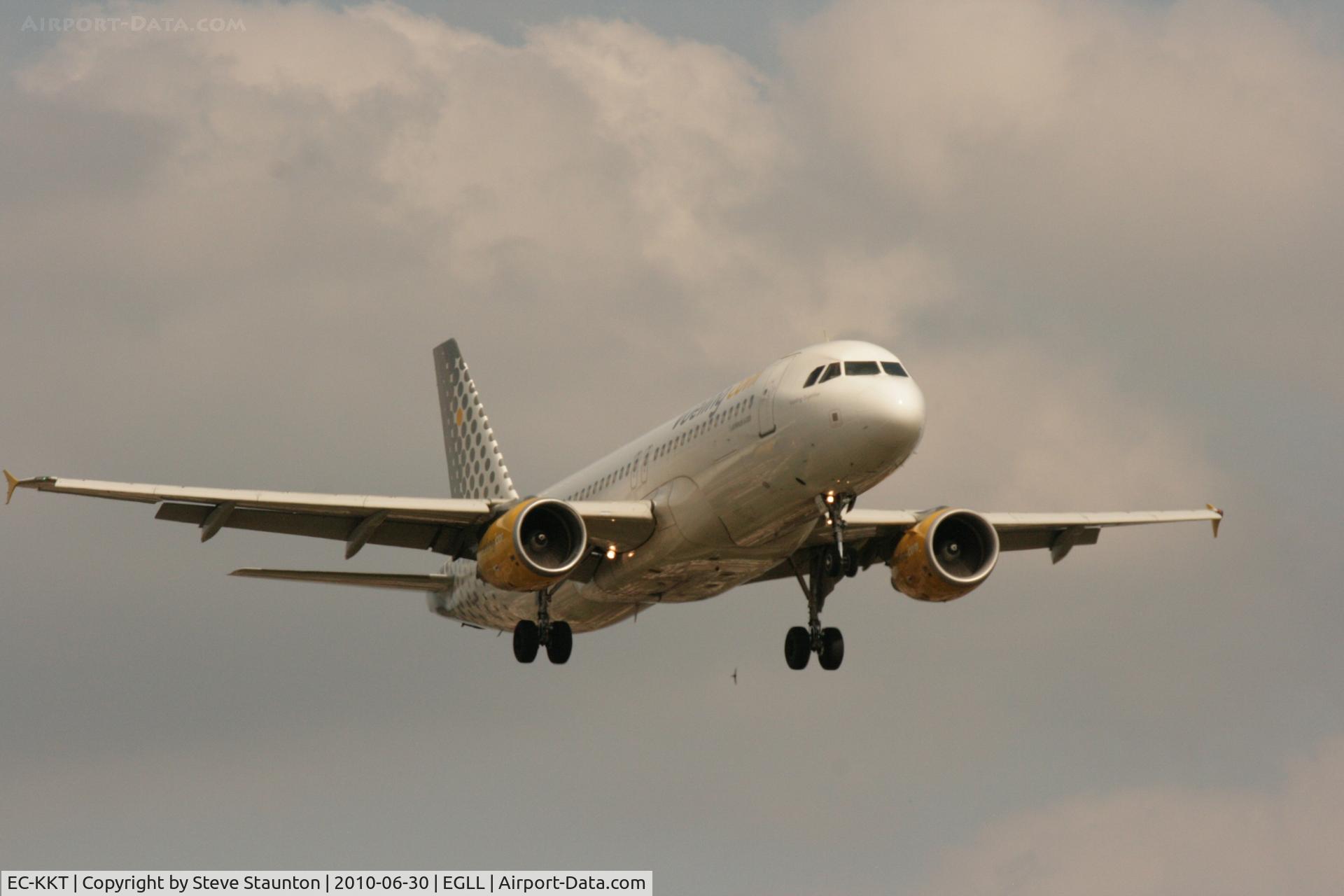 EC-KKT, 2007 Airbus A320-214 C/N 3293, Taken at Heathrow Airport, June 2010