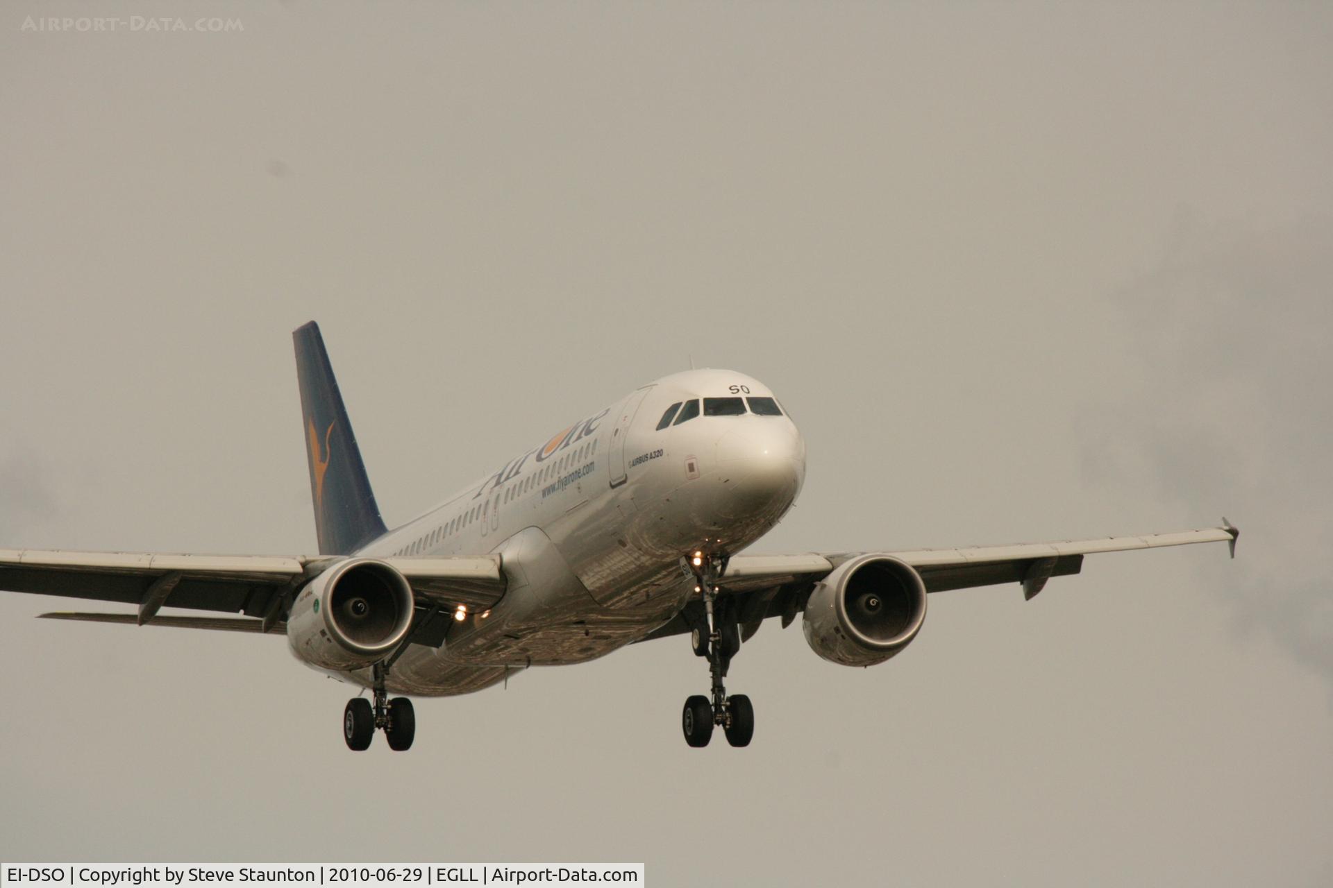 EI-DSO, 2008 Airbus A320-216 C/N 3464, Taken at Heathrow Airport, June 2010