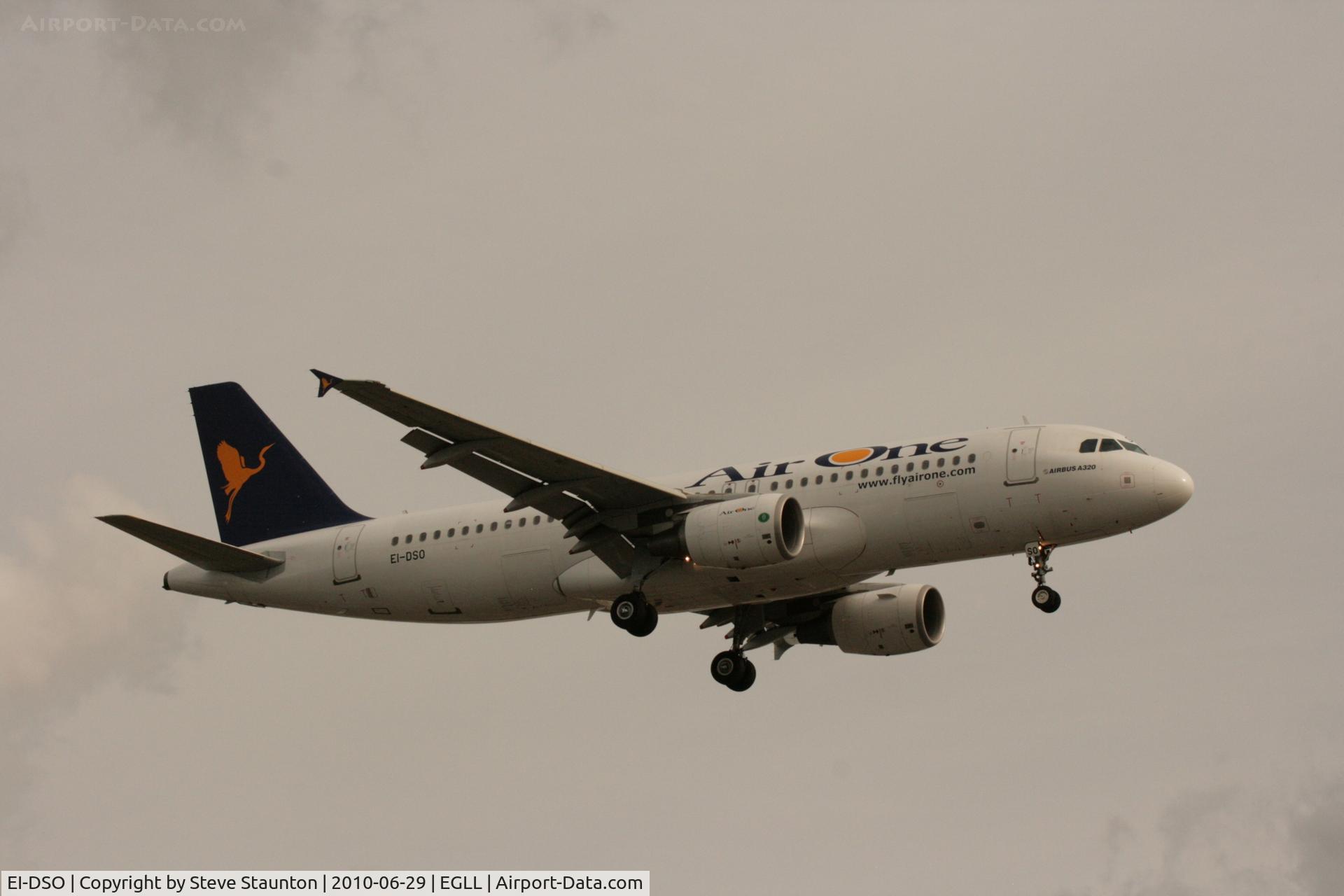 EI-DSO, 2008 Airbus A320-216 C/N 3464, Taken at Heathrow Airport, June 2010