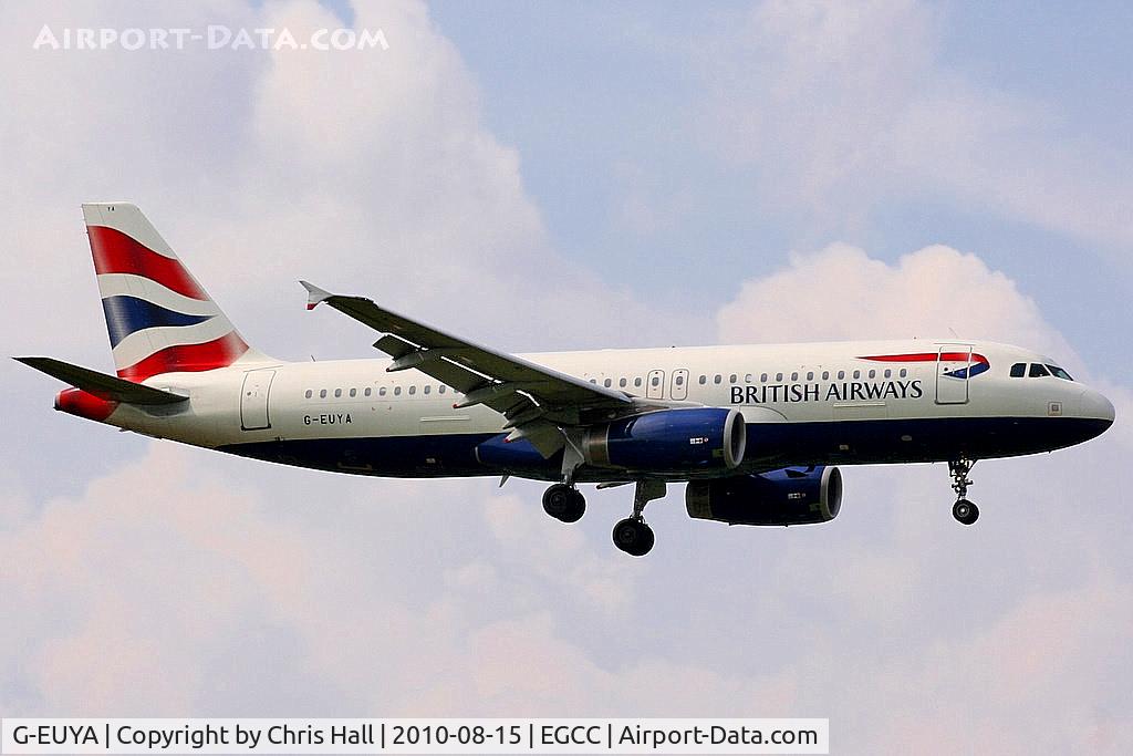 G-EUYA, 2008 Airbus A320-232 C/N 3697, British Airways