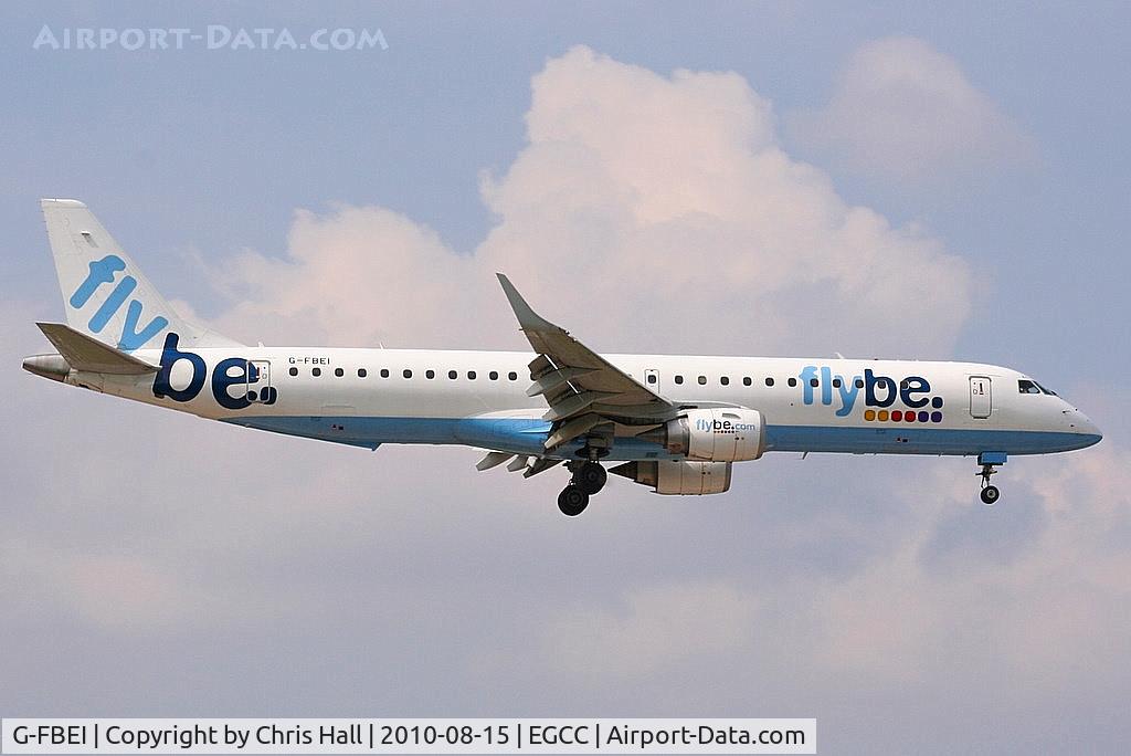 G-FBEI, 2007 Embraer 195LR (ERJ-190-200LR) C/N 19000143, flybe