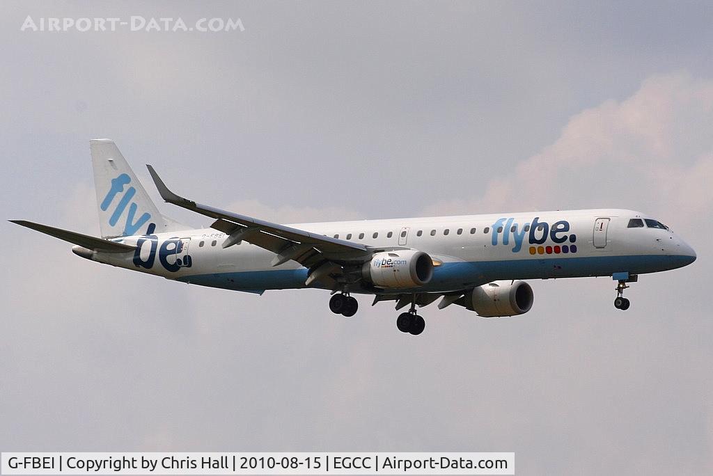 G-FBEI, 2007 Embraer 195LR (ERJ-190-200LR) C/N 19000143, flybe