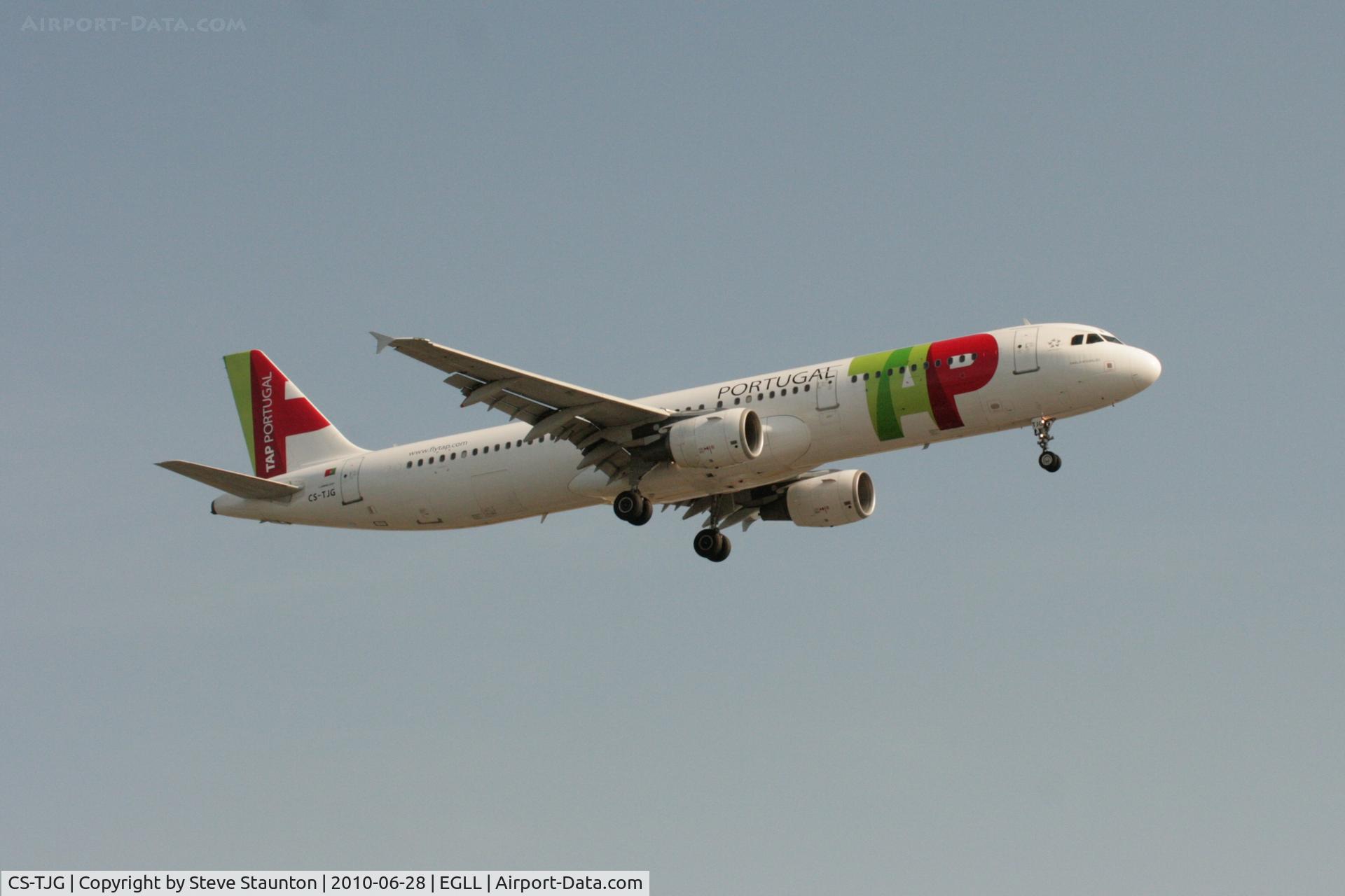 CS-TJG, 2002 Airbus A321-211 C/N 1713, Taken at Heathrow Airport, June 2010