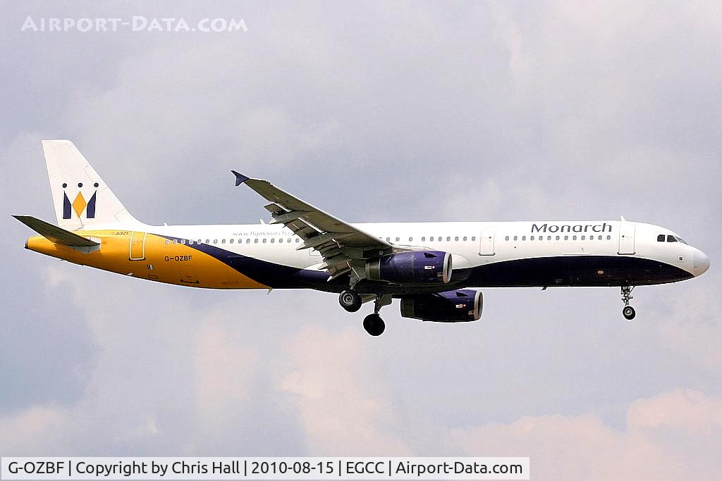 G-OZBF, 2002 Airbus A321-231 C/N 1763, Monarch Airlines