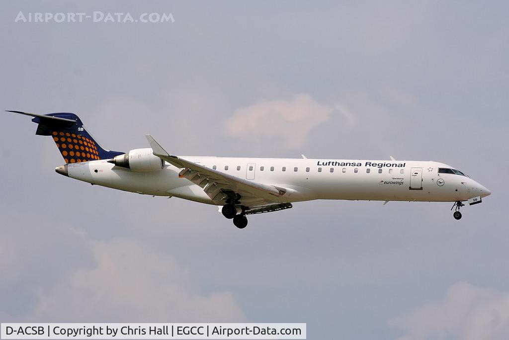 D-ACSB, 2001 Bombardier CRJ-701ER (CL-600-2C10) Regional Jet C/N 10028, Lufthansa Regional operated by Eurowings
