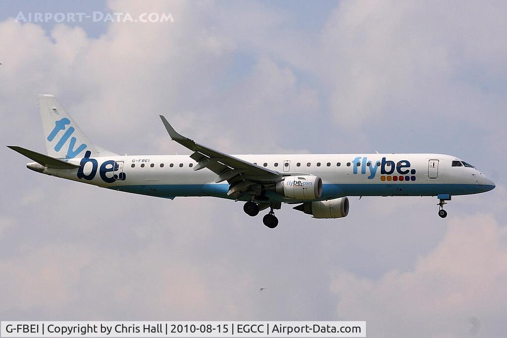 G-FBEI, 2007 Embraer 195LR (ERJ-190-200LR) C/N 19000143, flybe