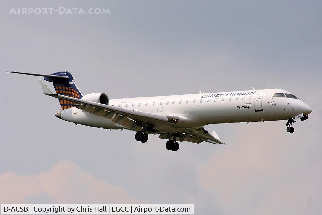 D-ACSB, 2001 Bombardier CRJ-701ER (CL-600-2C10) Regional Jet C/N 10028, Lufthansa Regional operated by Eurowings