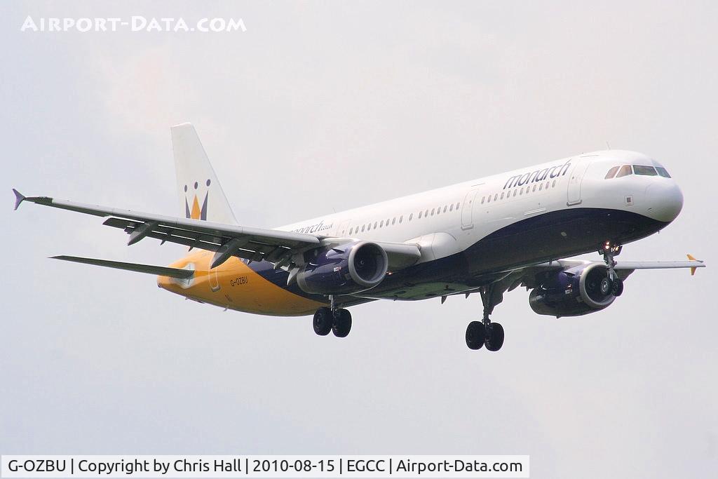 G-OZBU, 2008 Airbus A321-231 C/N 3575, Monarch Airlines