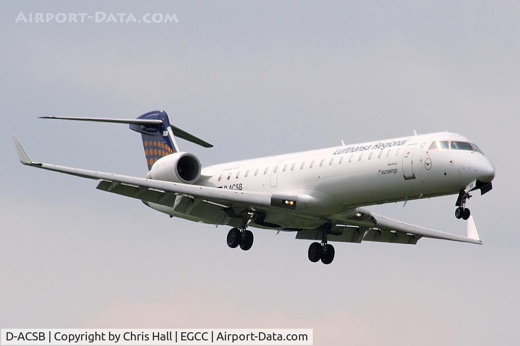 D-ACSB, 2001 Bombardier CRJ-701ER (CL-600-2C10) Regional Jet C/N 10028, Lufthansa Regional operated by Eurowings