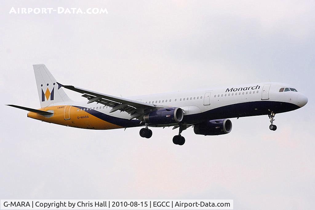 G-MARA, 1999 Airbus A321-231 C/N 983, Monarch Airlines