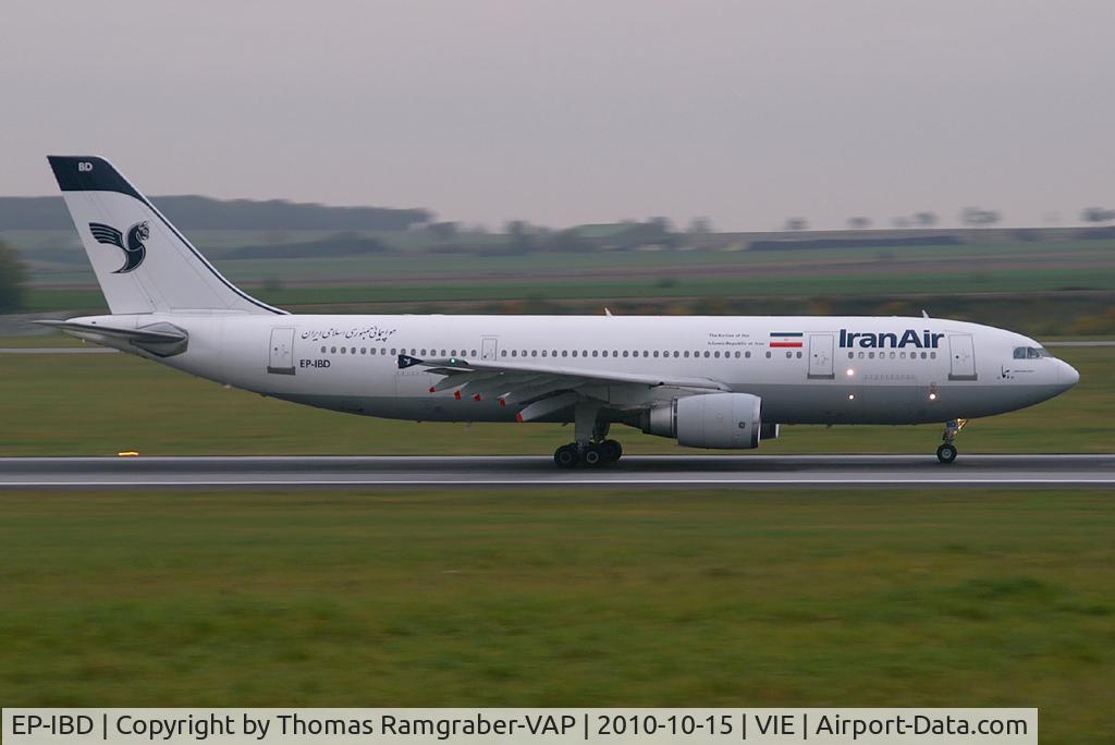 EP-IBD, 1993 Airbus A300B4-605R C/N 696, Iran Air Airbus A300-600