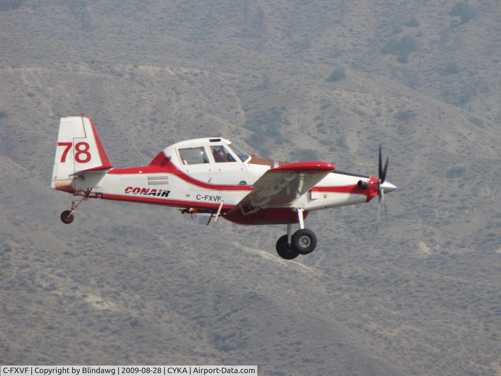 C-FXVF, 1996 Air Tractor AT-802 C/N 802-0033, ...Conair  Air Tractor on final.