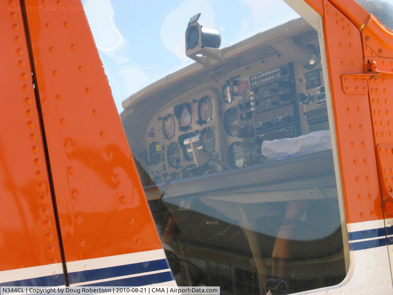 N344CL, 1968 Fairchild PC-6/C2-H2 Heli-Porter C/N 2019, 1968 Fairchild Heli-Porter PILATUS PC6/C-H2 TURBO PORTER-STOL, Airesearch TPE331 575 shp Turboprop, CS reversible pitch prop, panel