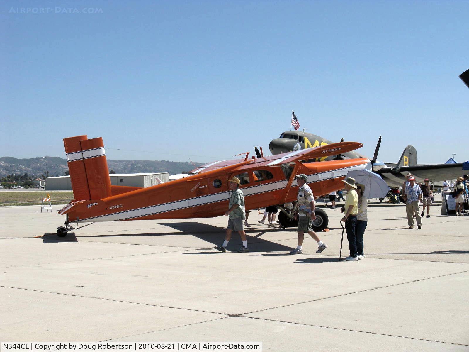 N344CL, 1968 Fairchild PC-6/C2-H2 Heli-Porter C/N 2019, 1968 Fairchild Heli-Porter PILATUS PC6/C-H2 TURBO-PORTER STOL, Airesearch TPE331 575 shp Turboprop, CS reversible pitch prop