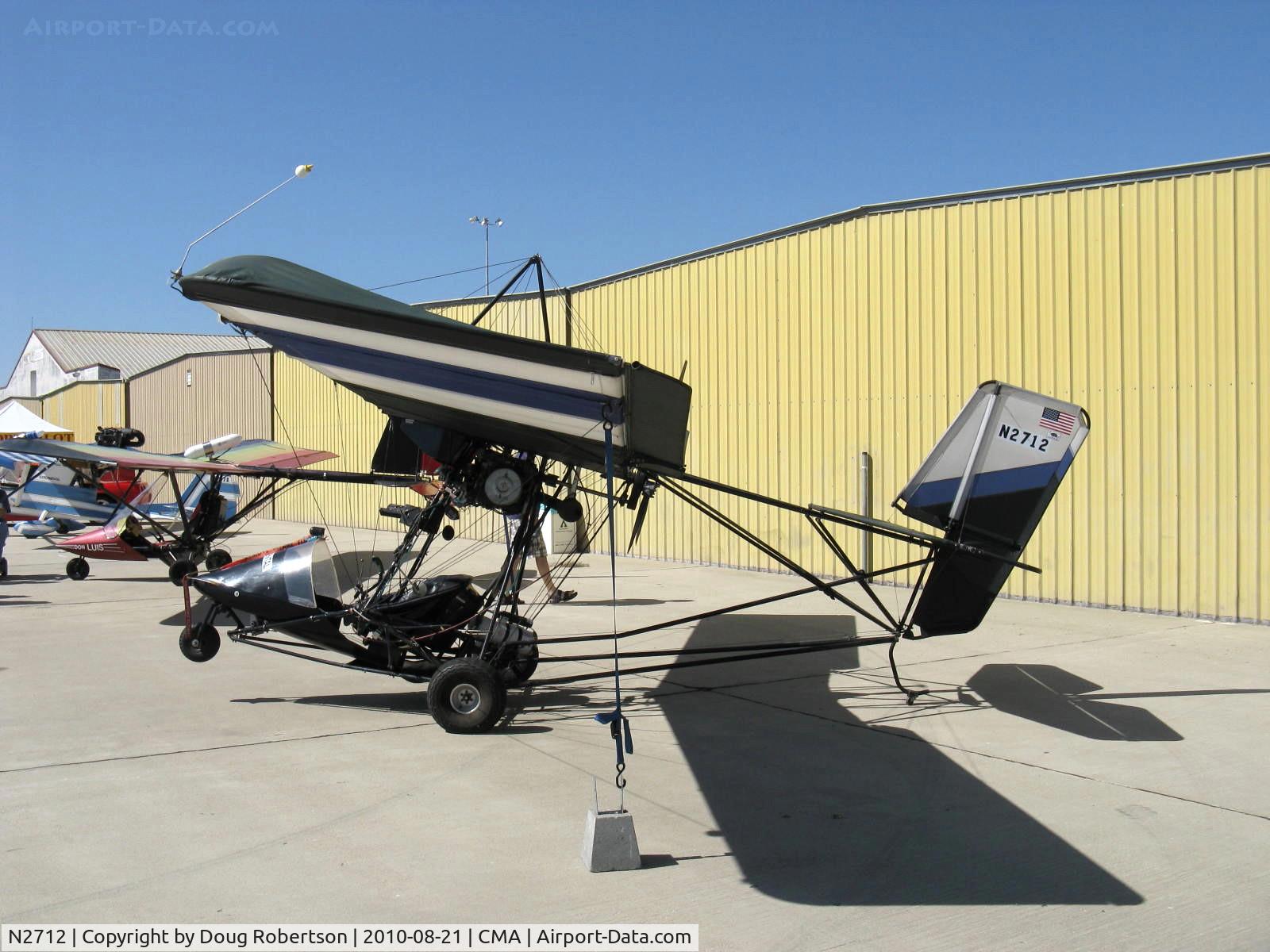 N2712, Quicksilver MXL Sport C/N 142, QUICKSILVER MXL SPORT