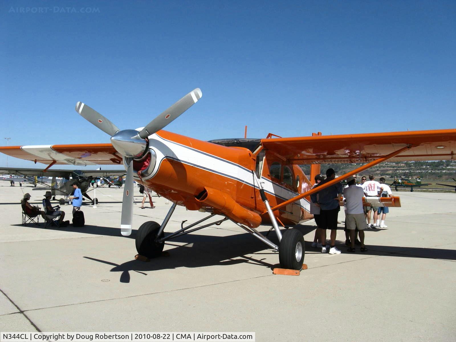 N344CL, 1968 Fairchild PC-6/C2-H2 Heli-Porter C/N 2019, 1968 Fairchild Heli-Porter PILATUS PC6/C-H2 TURBO PORTER STOL, Airesearch TPE 331 575 shp Turboprop, CS reversible pitch prop