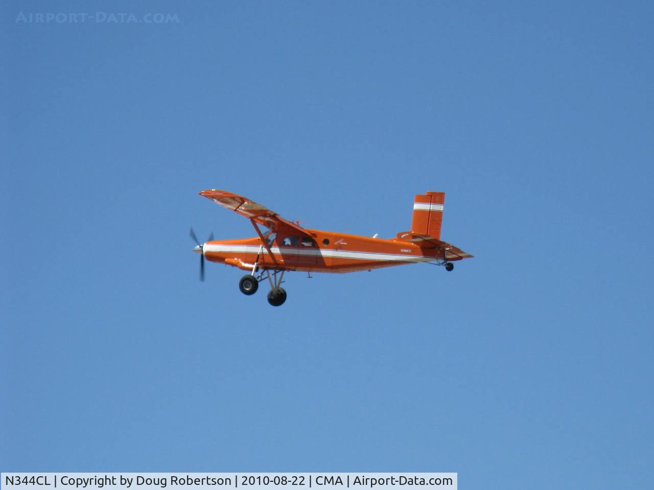 N344CL, 1968 Fairchild PC-6/C2-H2 Heli-Porter C/N 2019, 1968 Fairchild Heli-Porter PILATUS PC6/C-H2 TURBO PORTER STOL, Airesearch TPE 331 575 shp Turboprop, slow-flight demonstration