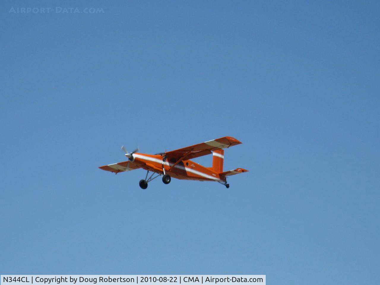 N344CL, 1968 Fairchild PC-6/C2-H2 Heli-Porter C/N 2019, 1968 Fairchild Heli-Porter PILATUS PC6/C-H2 TURBO PORTER STOL, Airesearch TPE 331 575 shp Turboprop, slow flight demonstration