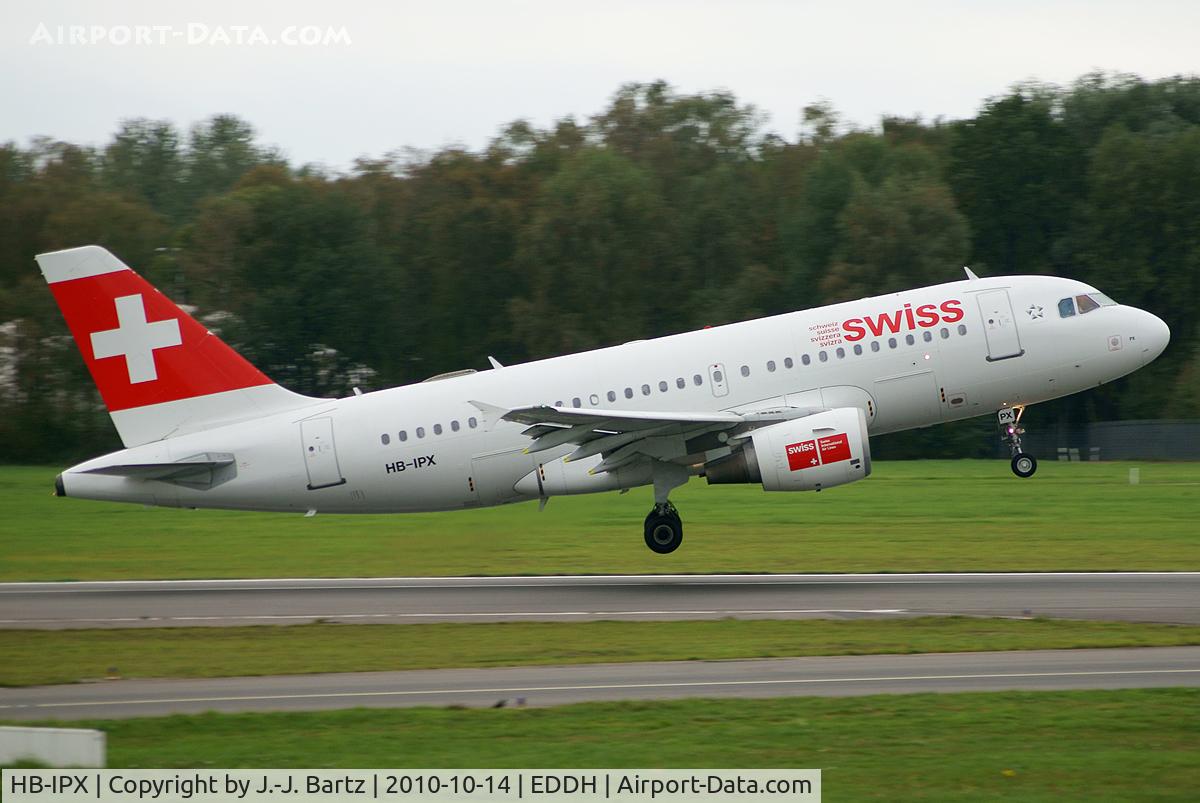 HB-IPX, 1996 Airbus A319-112 C/N 612, DSLR-A230 (55-200 mm)