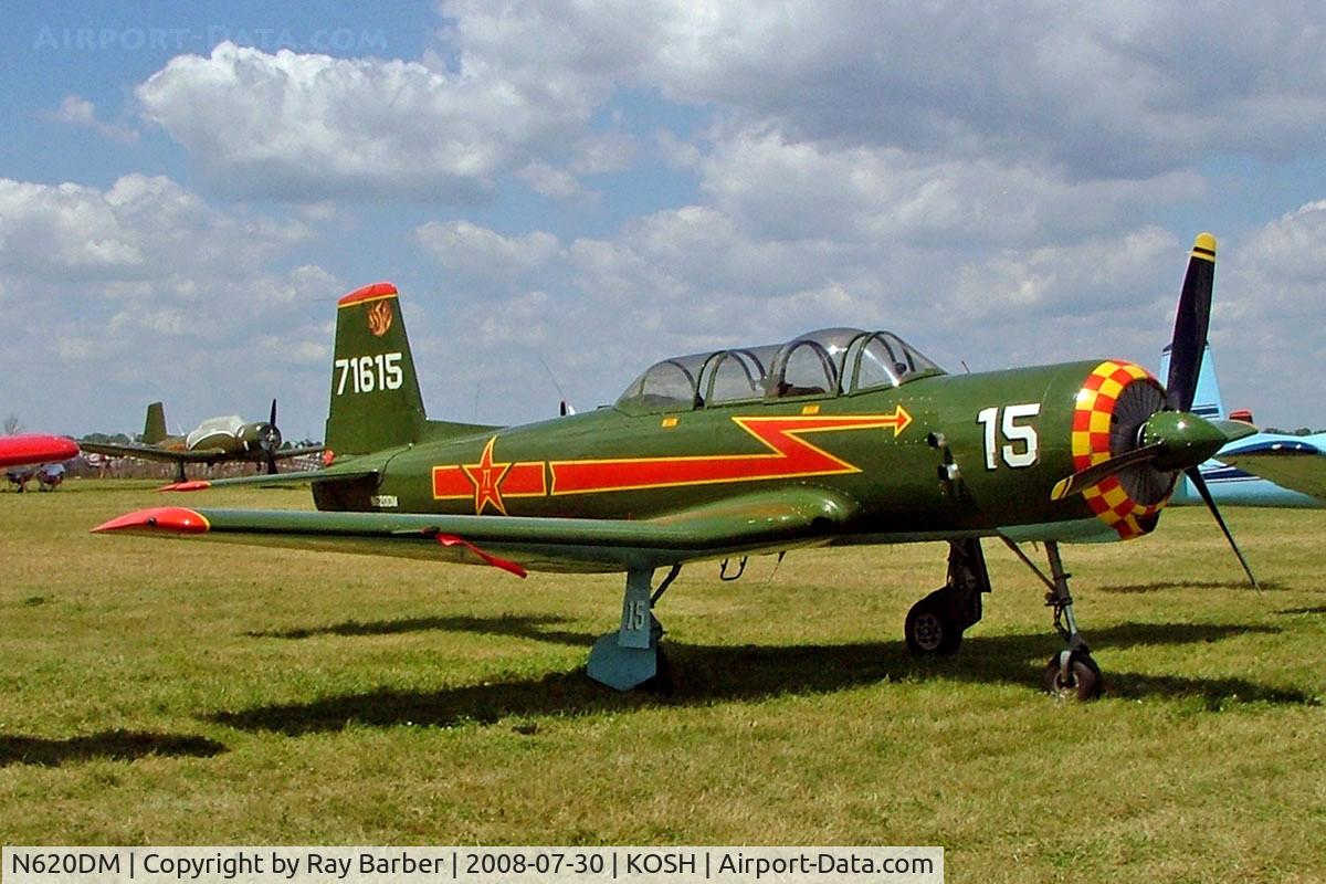 N620DM, 1969 Nanchang CJ-6A C/N 2532080, Nanchang CJ-6A [2532080] Oshkosh~N 30/07/2008