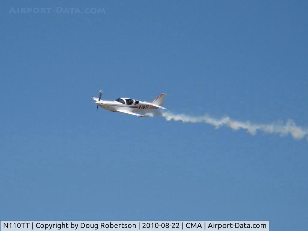 N110TT, Stoddard-Hamilton Glasair III SH-3R C/N 3205, 1996 Kirk STODDARD-HAMILTON SH-3R GLASAIR III, 300 Hp high speed pass two with smoke