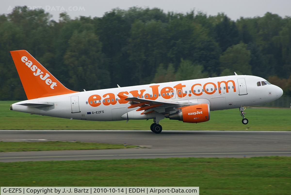 G-EZFS, 2009 Airbus A319-111 C/N 4129, DSLR-A230 (55-200 mm)