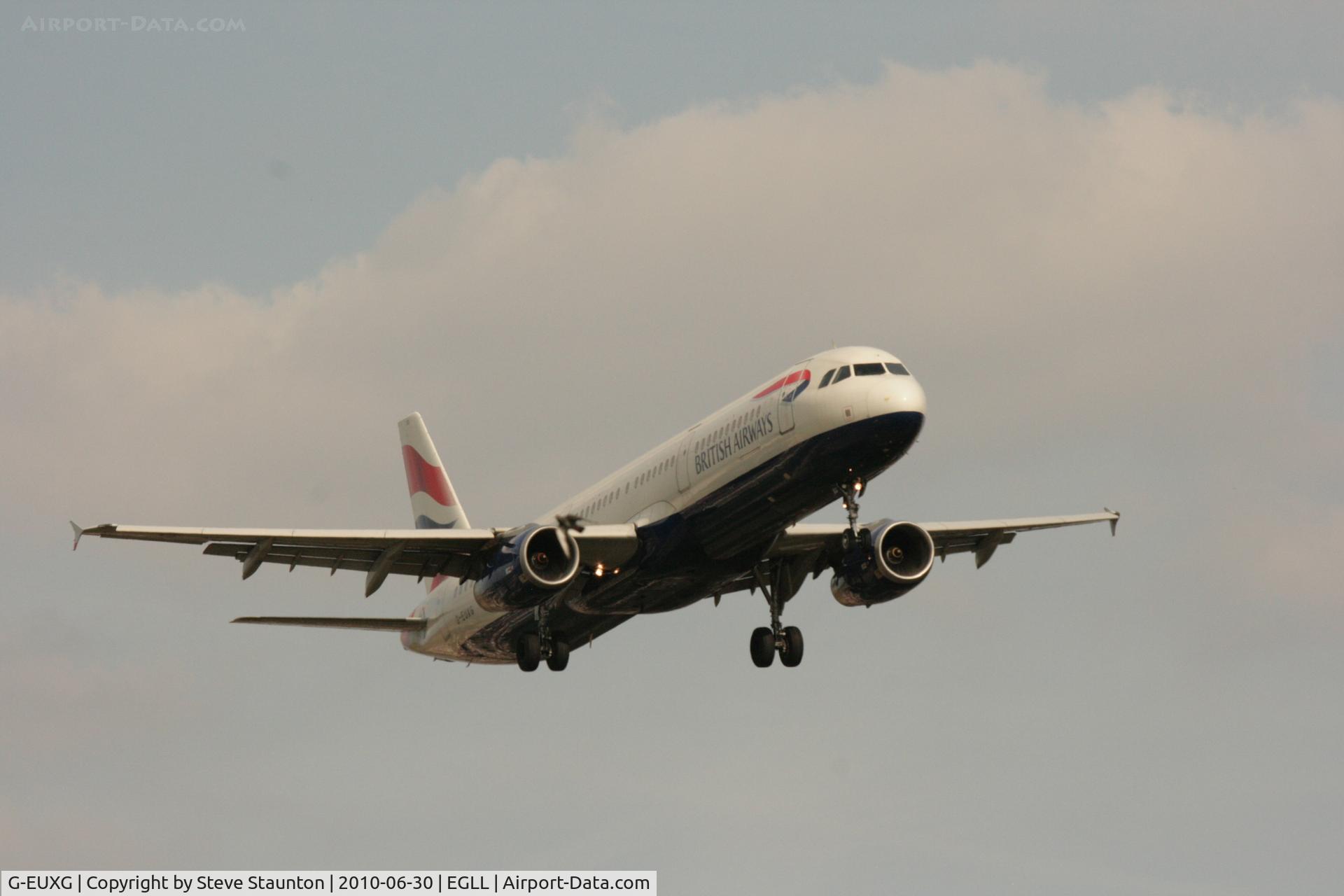 G-EUXG, 2004 Airbus A321-231 C/N 2351, Taken at Heathrow Airport, June 2010