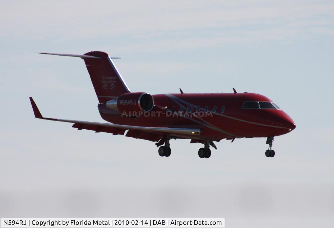 N594RJ, 1988 Canadair Challenger 601-3A (CL-600-2B16) C/N 5029, RJ Corman CL601