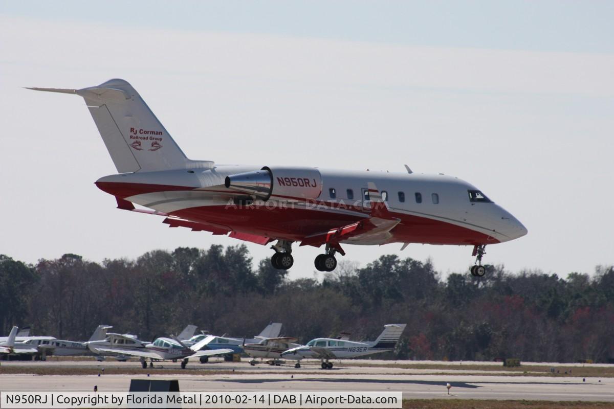 N950RJ, 2007 Bombardier Challenger 605 (CL-600-2B16) C/N 5742, RJ Corman CL605