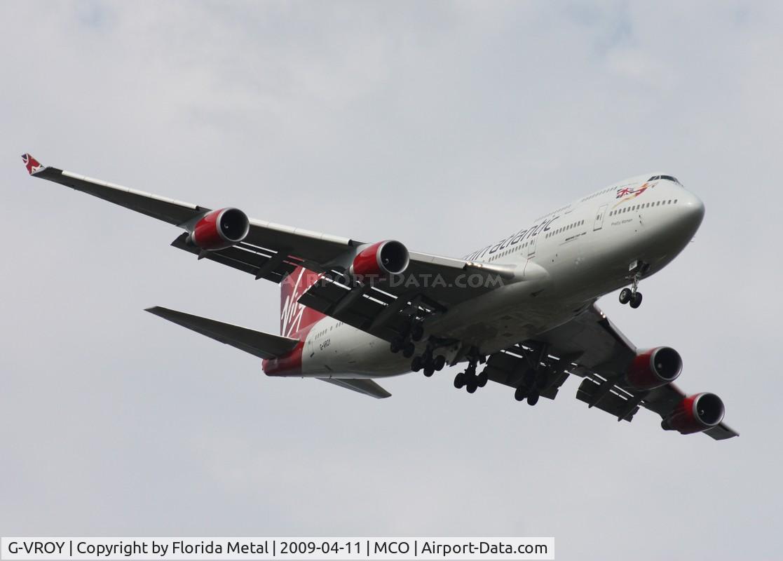 G-VROY, 2001 Boeing 747-443 C/N 32340, Virgin 747-400
