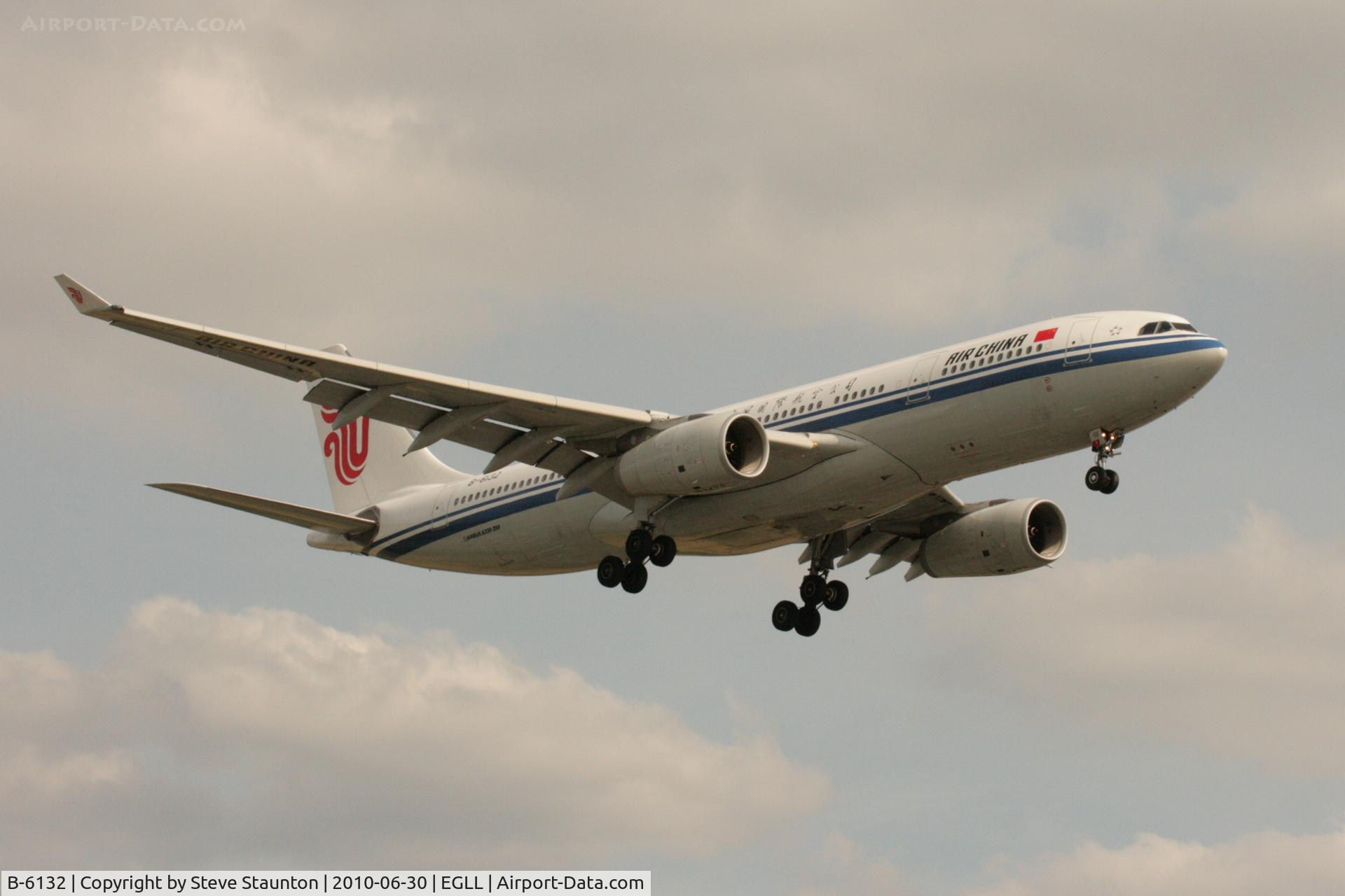 B-6132, 2008 Airbus A330-243 C/N 944, Taken at Heathrow Airport, June 2010