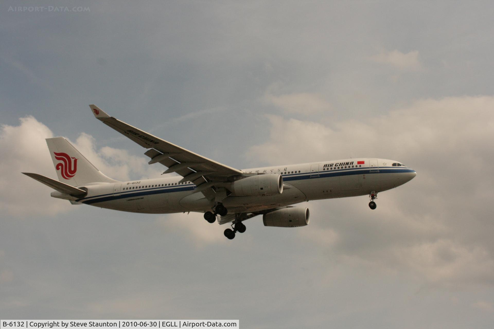 B-6132, 2008 Airbus A330-243 C/N 944, Taken at Heathrow Airport, June 2010