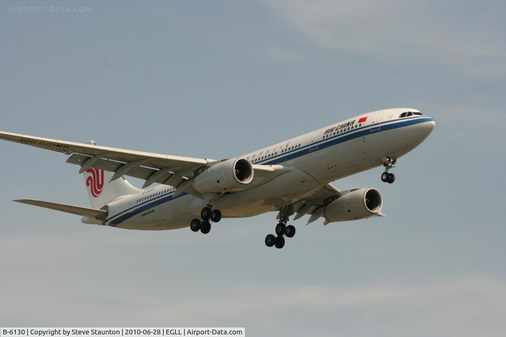 B-6130, 2008 Airbus A330-243 C/N 930, Taken at Heathrow Airport, June 2010