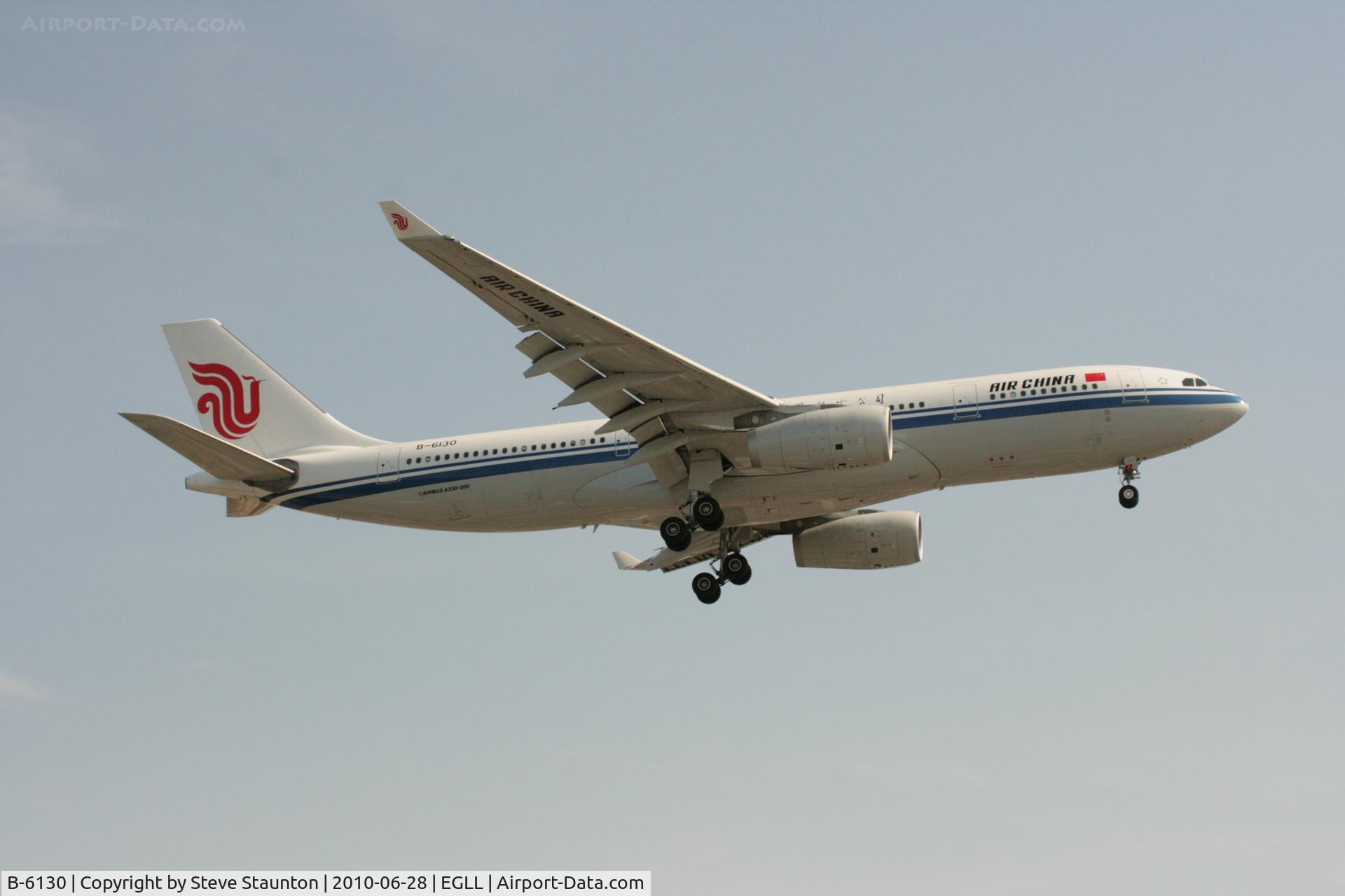 B-6130, 2008 Airbus A330-243 C/N 930, Taken at Heathrow Airport, June 2010