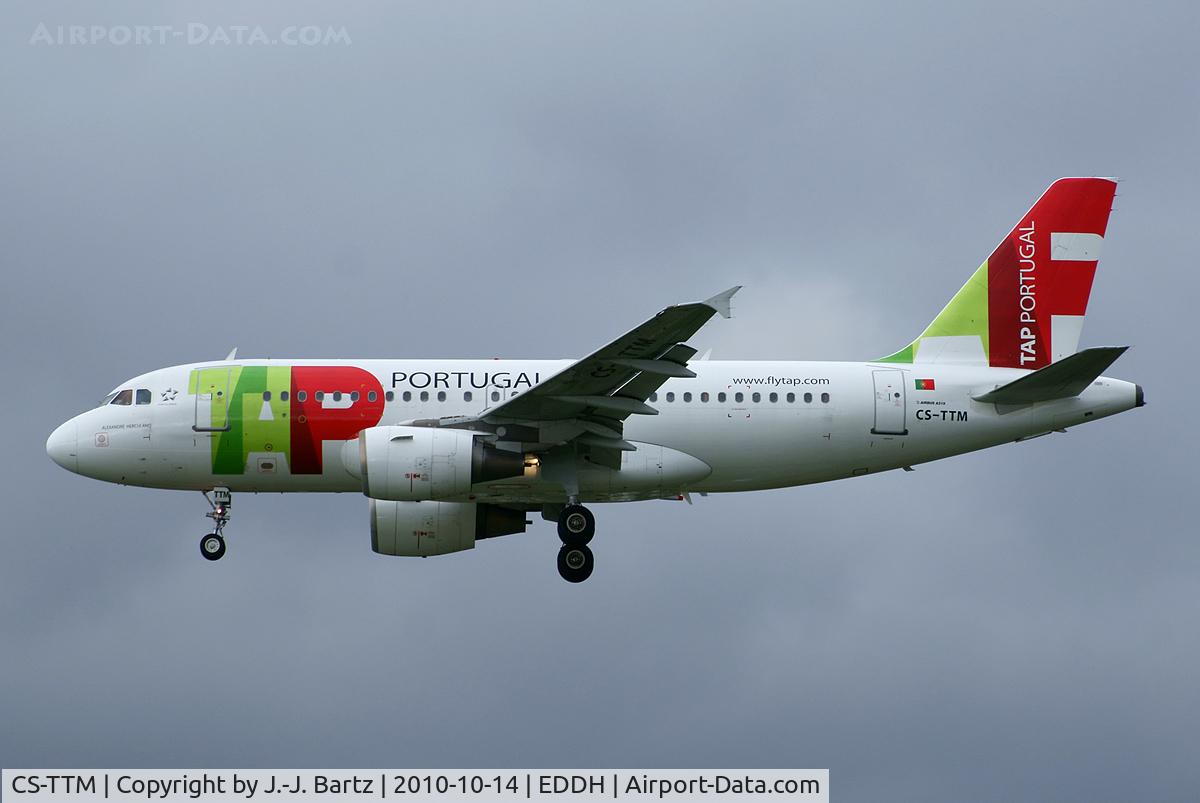 CS-TTM, 1999 Airbus A319-111 C/N 1106, DSLR-A230 (55-200 mm)