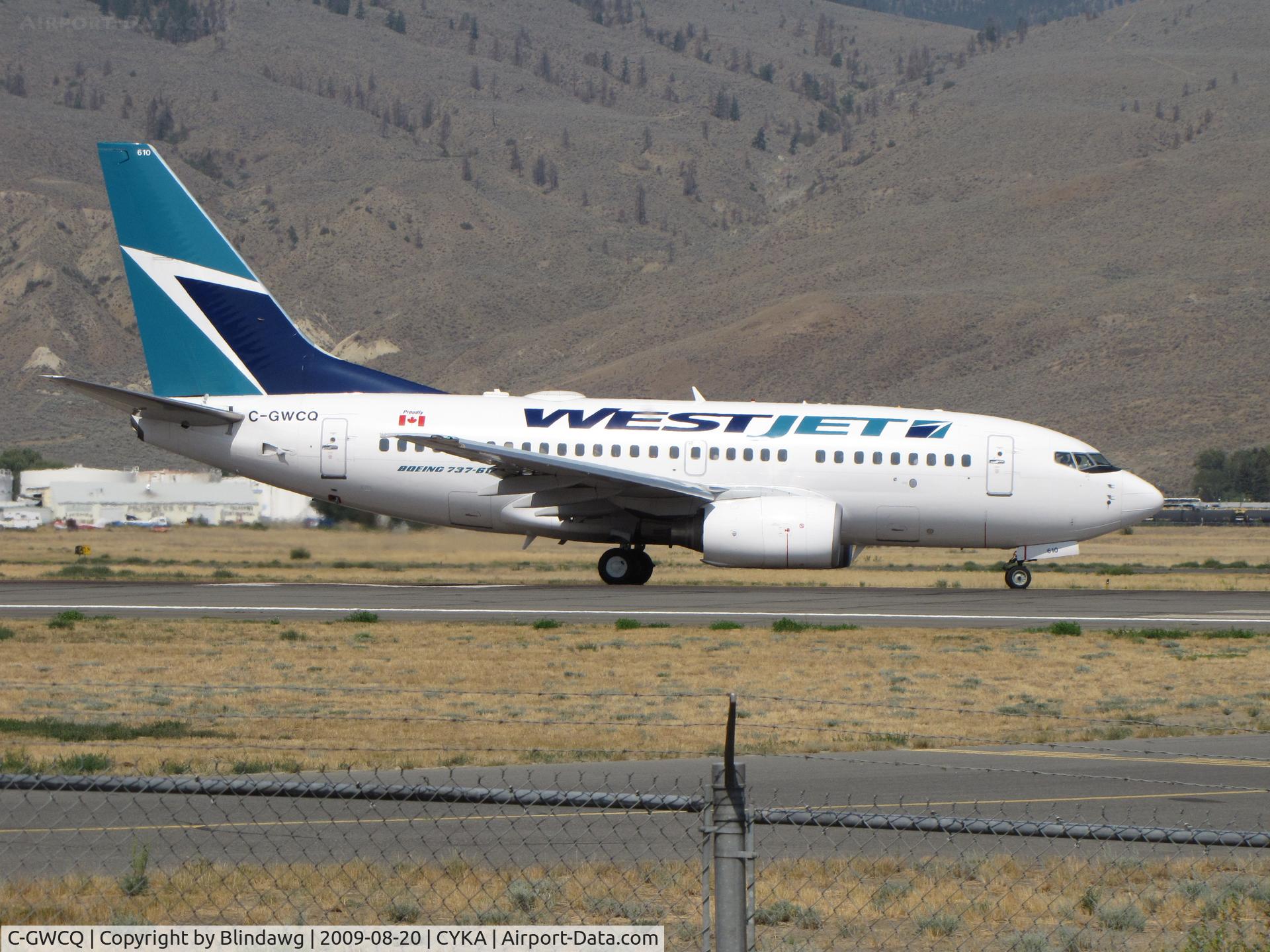 C-GWCQ, 2006 Boeing 737-6CT C/N 35111, B-737-600
