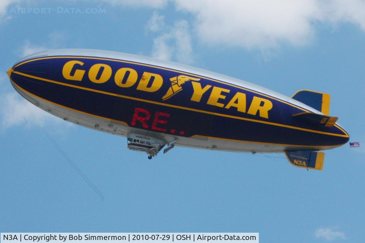 N3A, 1976 Goodyear GZ-20A C/N 4118, Airventure 2010 - Oshkosh, Wisconsin