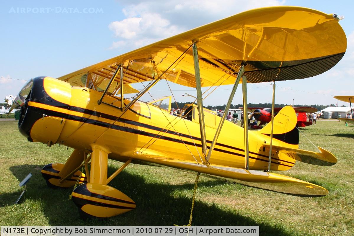 N173E, 1940 Waco UPF-7 C/N 5592, Airventure 2010 - Oshkosh, Wisconsin