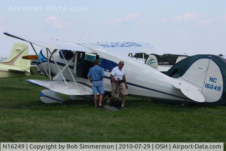 N16249, 1936 Waco YKS-6 C/N 4466, Airventure 2010 - Oshkosh, Wisconsin