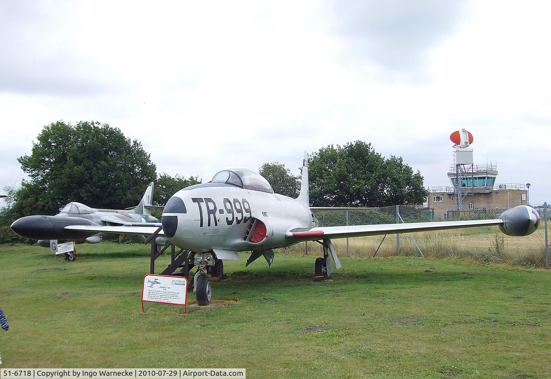 51-6718, 1951 Lockheed T-33A Shooting Star C/N 580-6050, Lockheed T-33A at the City of Norwich Aviation Museum