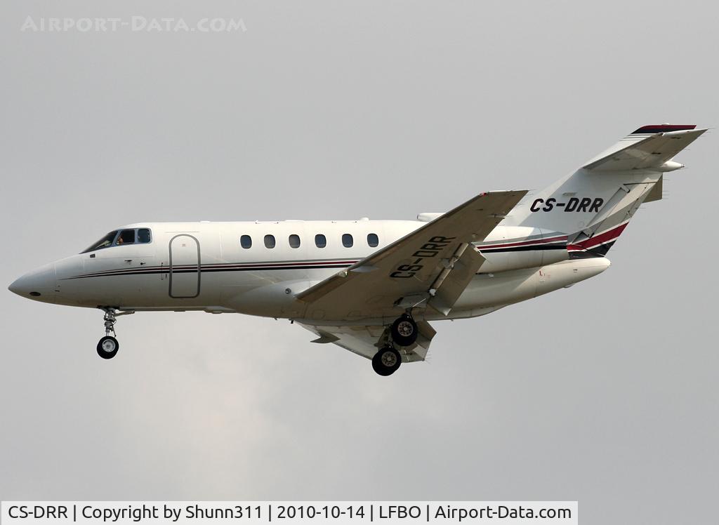 CS-DRR, 2006 Raytheon Hawker 800XP C/N 258786, Landing rwy 32L
