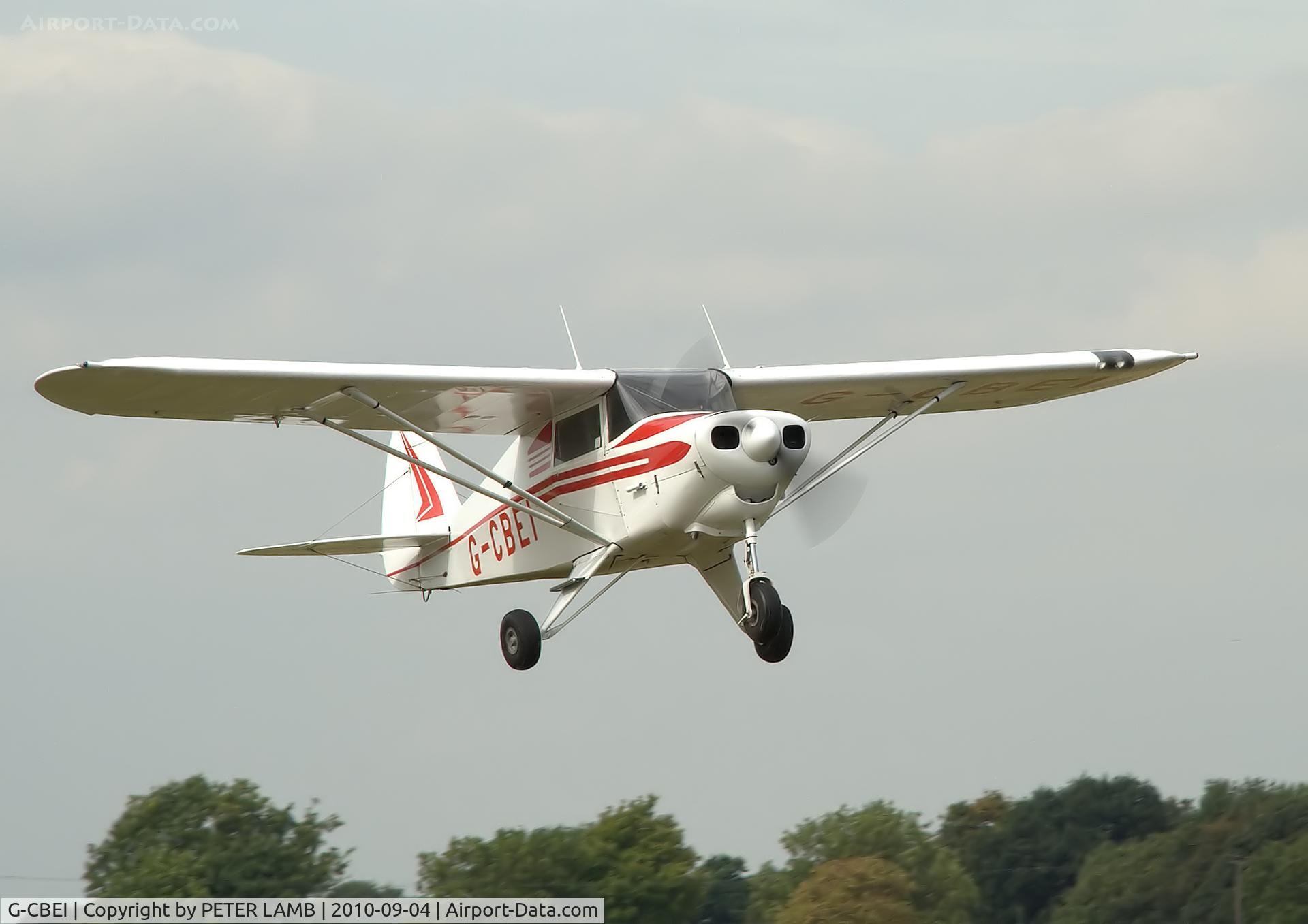 G-CBEI, 1961 Piper PA-22-108 Colt Colt C/N 22-9136, Shot taken at Breighton E.Yorks