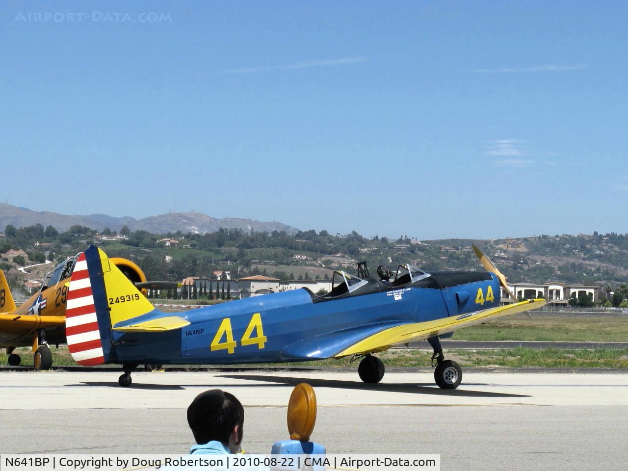 N641BP, Fairchild M-62A C/N 274HO, Fairchild M-62A CORNELL as PT-19A, Fairchild Ranger 6-440-5 200 Hp, taxi