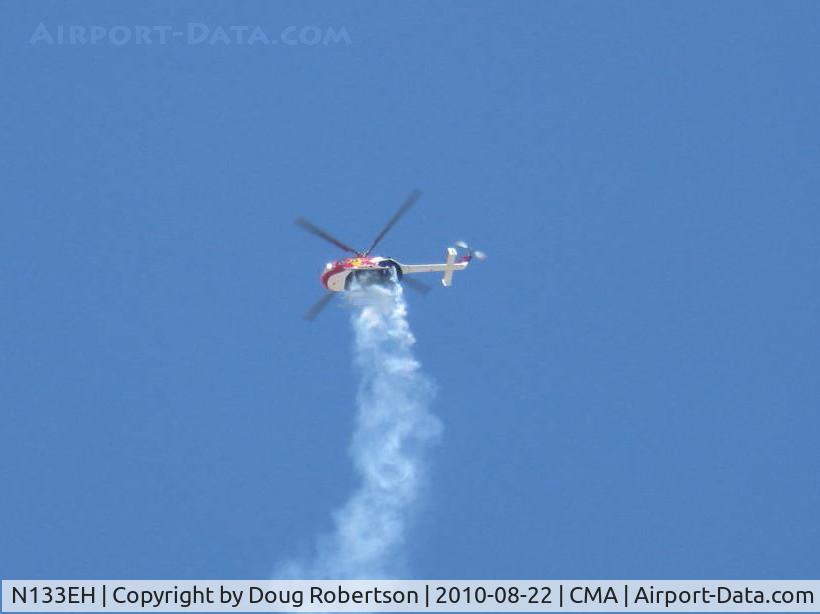 N133EH, 1982 MBB Bo-105CBS-4 C/N S-598, Red Bull aerobatics