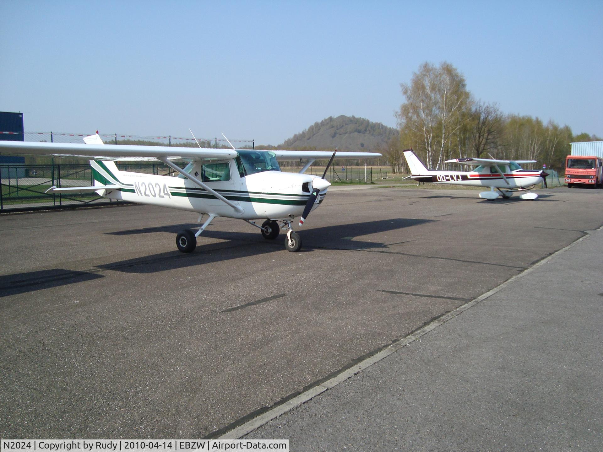 N2024, 1973 Cessna 150L C/N 15074157, N2024 at EBZW.