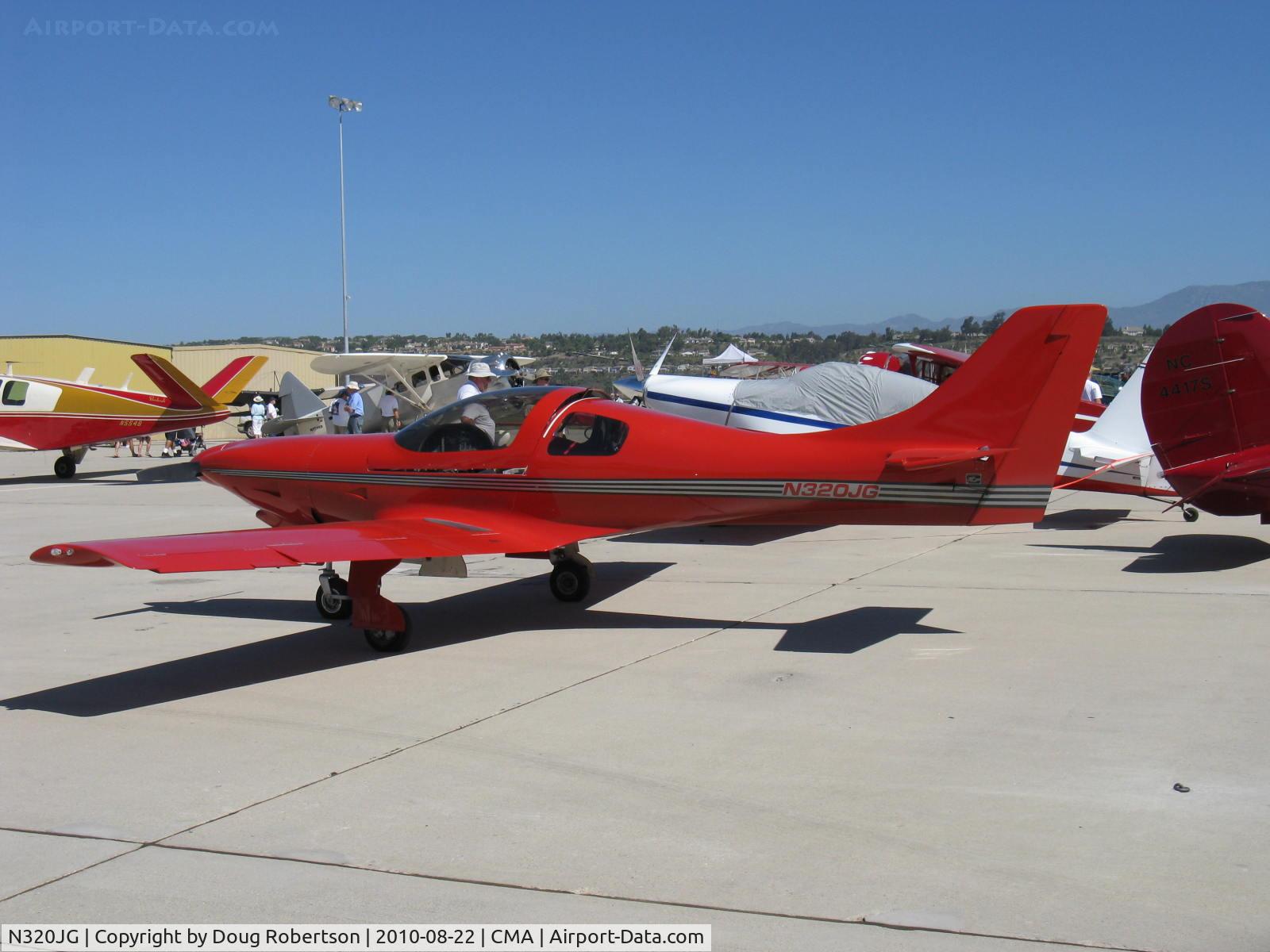 N320JG, 1990 Lancair 235 C/N 133, 1990 Gates LANCAIR 235, Lycoming O-320-D 160 Hp