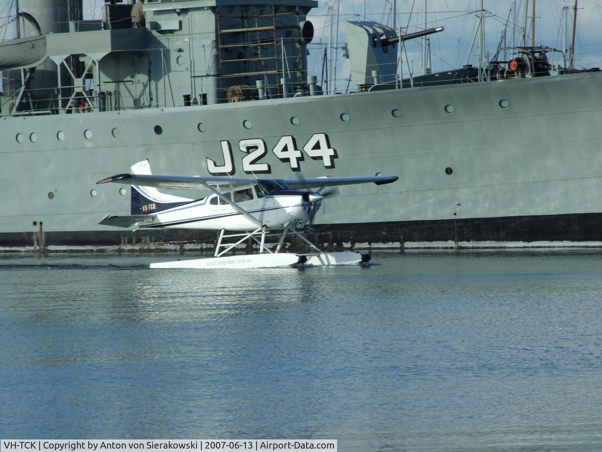 VH-TCK, 1975 Cessna A185F Skywagon 185 C/N 18502770, VH-TCK @ Williamstown Cessna A185F