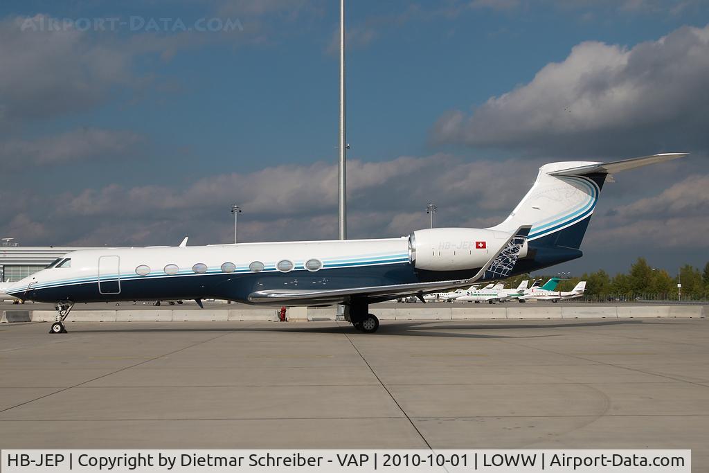 HB-JEP, 2005 Gulfstream Aerospace GV-SP (G550) C/N 5070, Gulfstream 550