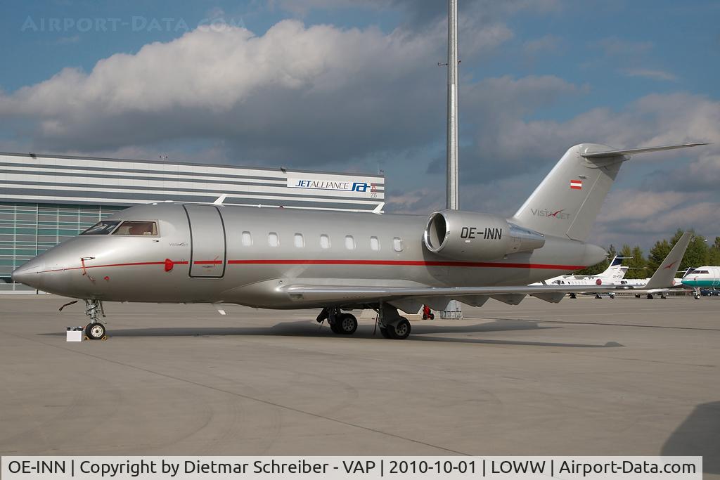OE-INN, 2008 Bombardier Challenger 605 (CL-600-2B16) C/N 5743, vISTAJET cl&=%